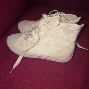 White Lace Sneaker.